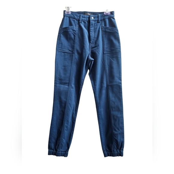 Mavi 'Anna' Denim Jogger Jeans  Dark Wash Blue Size 27 NWT - Picture 4 of 13